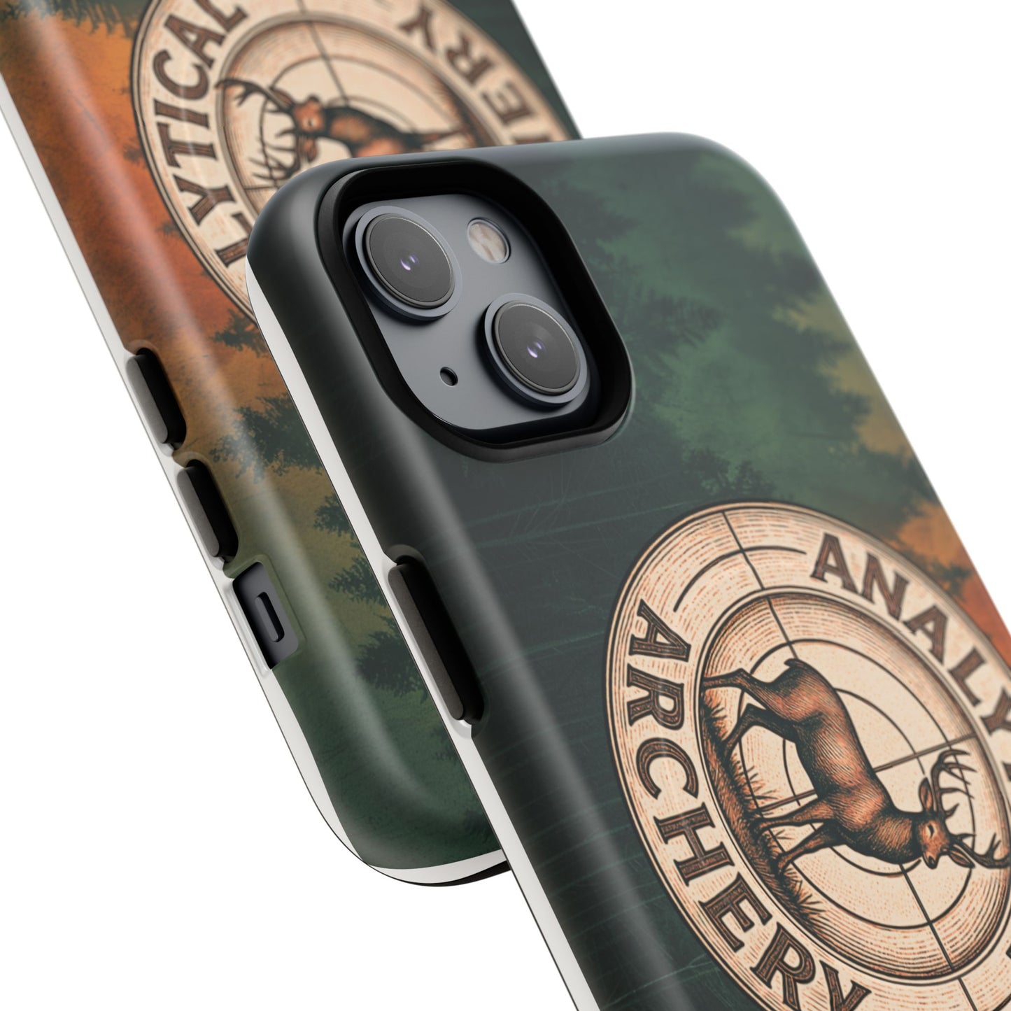 Analytical Archery Tough Magnetic Phone Case — Hunter Deer Target Design