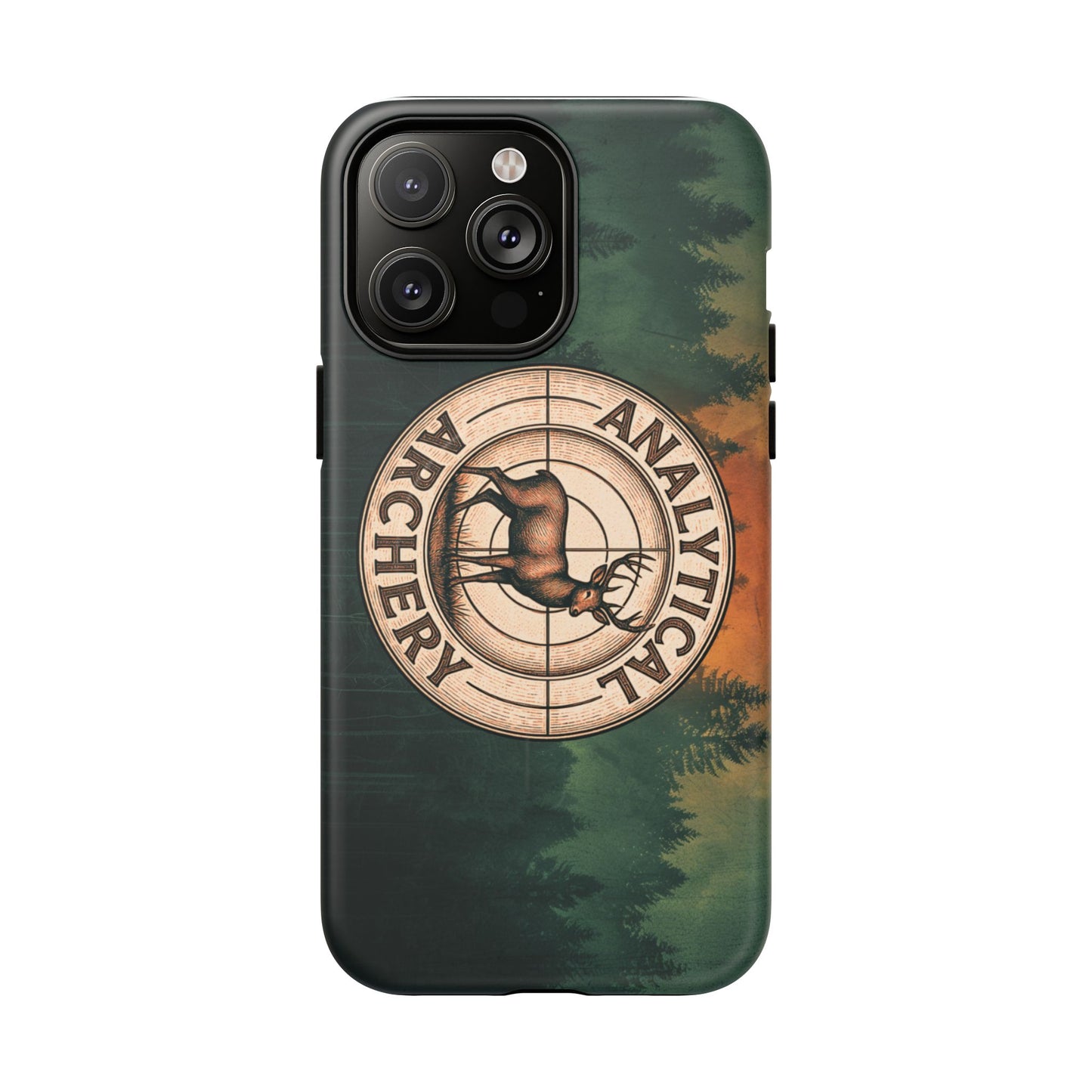 Analytical Archery Tough Magnetic Phone Case — Hunter Deer Target Design