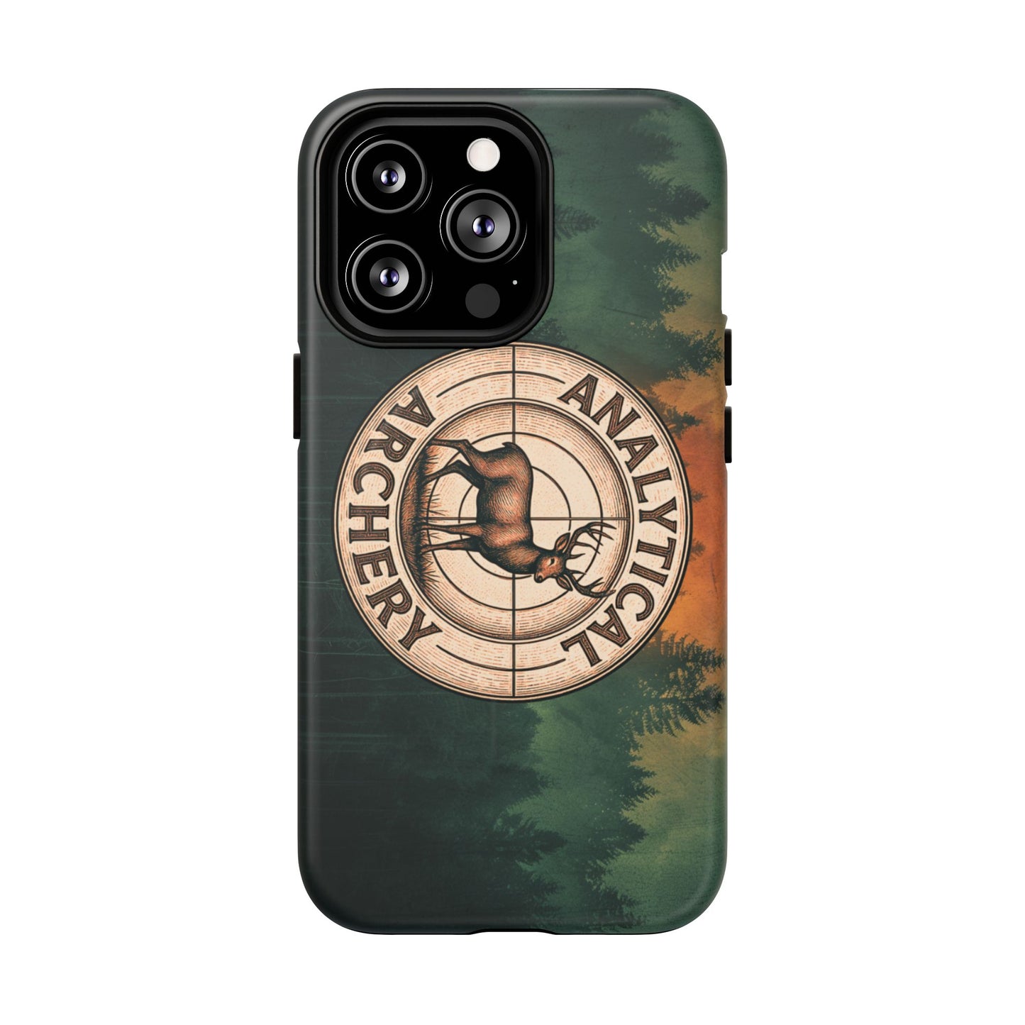 Analytical Archery Tough Magnetic Phone Case — Hunter Deer Target Design