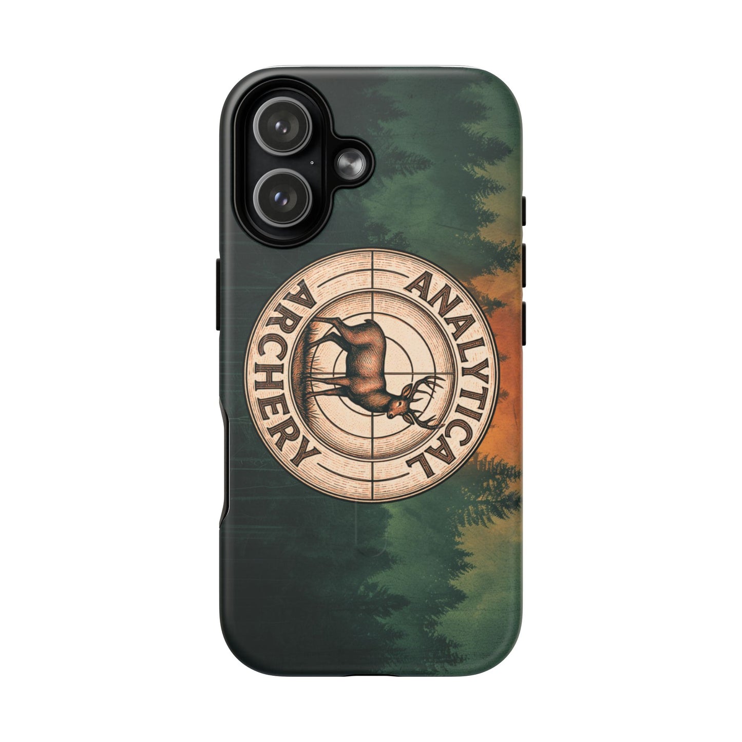 Analytical Archery Tough Magnetic Phone Case — Hunter Deer Target Design