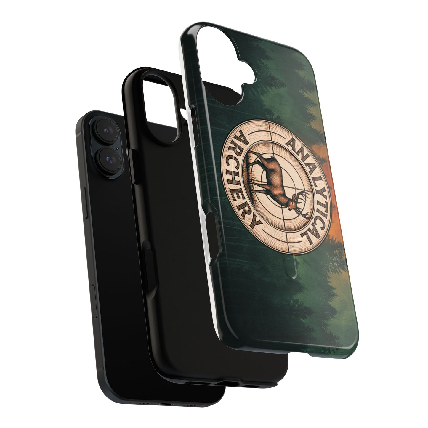 Analytical Archery Tough Magnetic Phone Case — Hunter Deer Target Design
