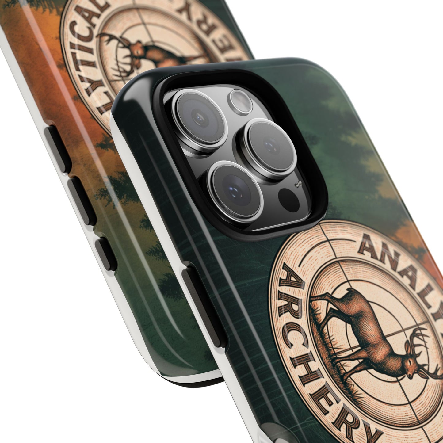 Analytical Archery Tough Magnetic Phone Case — Hunter Deer Target Design