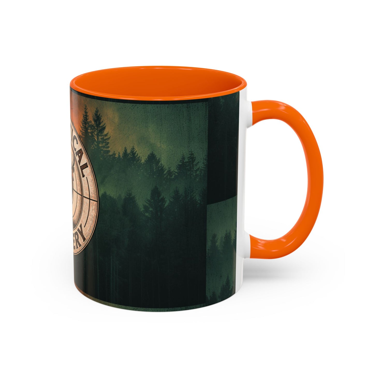 Analytical Archery Deer Coffee Mug — Hunting Rustic Accent Mug