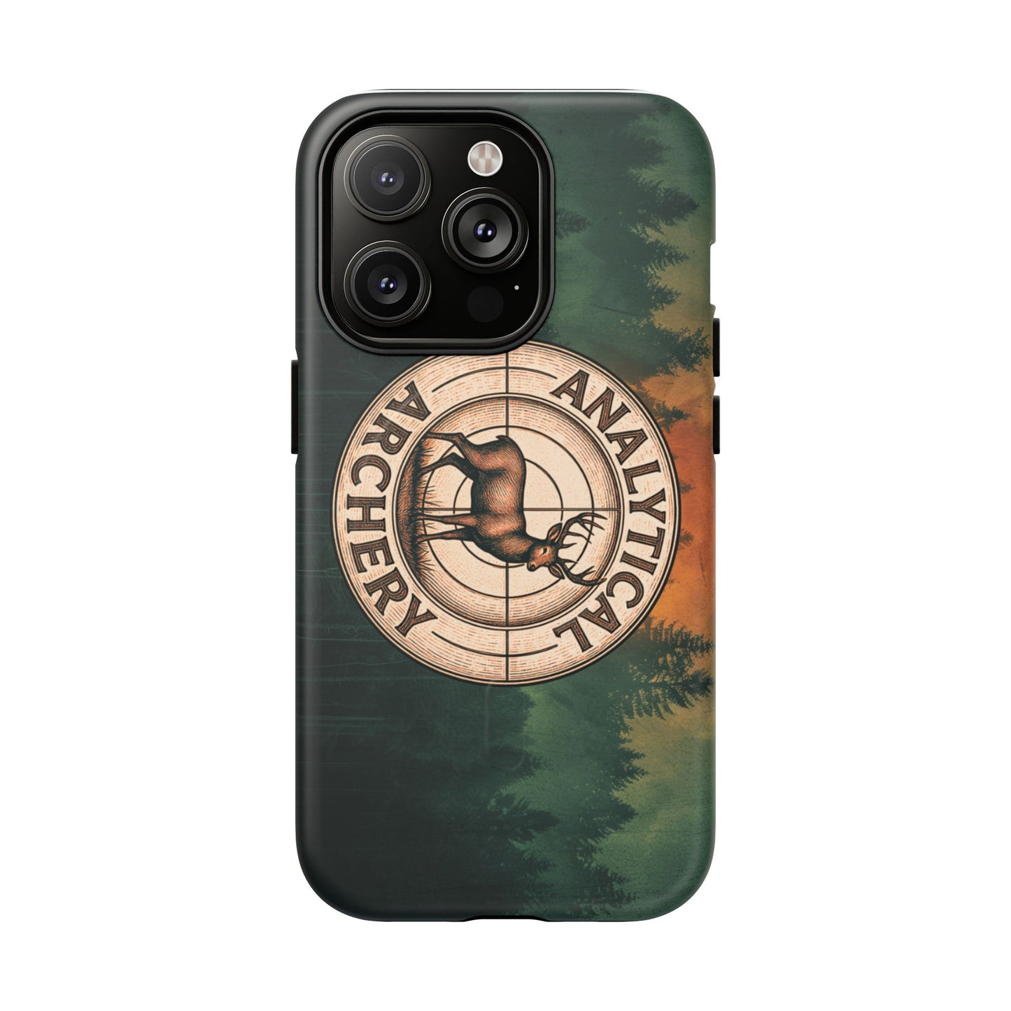 Analytical Archery Tough Magnetic Phone Case — Hunter Deer Target Design