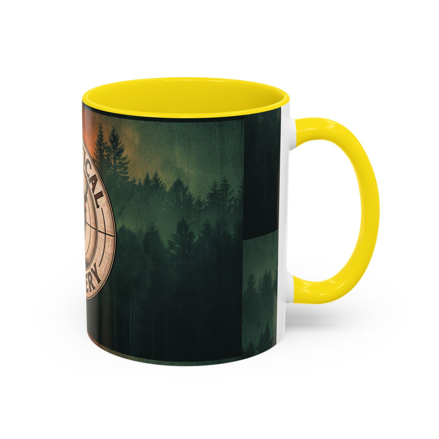 Analytical Archery Deer Coffee Mug — Hunting Rustic Accent Mug