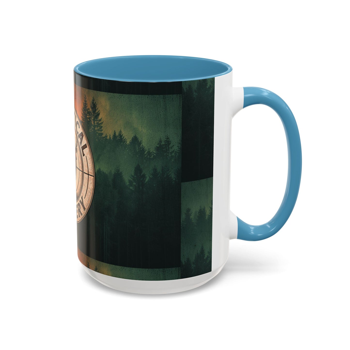 Analytical Archery Deer Coffee Mug — Hunting Rustic Accent Mug